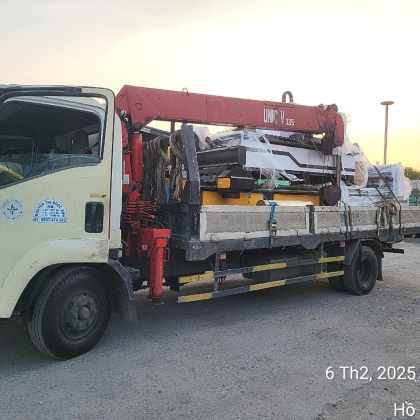 Xe cẩu máy móc, thiết bị  HA065