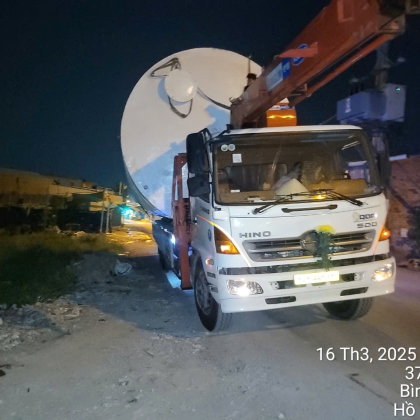 Vận Chuyển Hàng Hóa Bình Chánh - Xe Cẩu Hà Râu